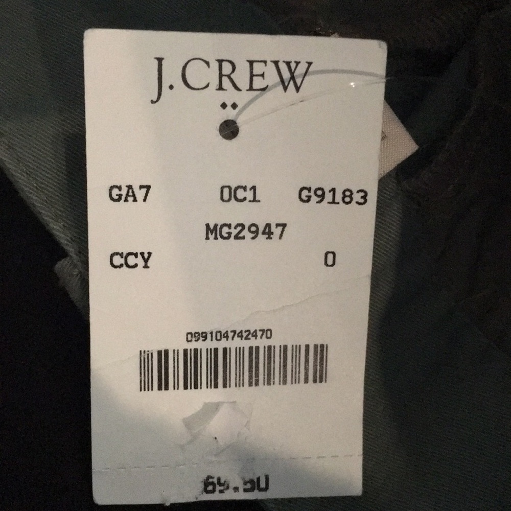 J Crew Laney Chino NWT - Picture 6 of 6